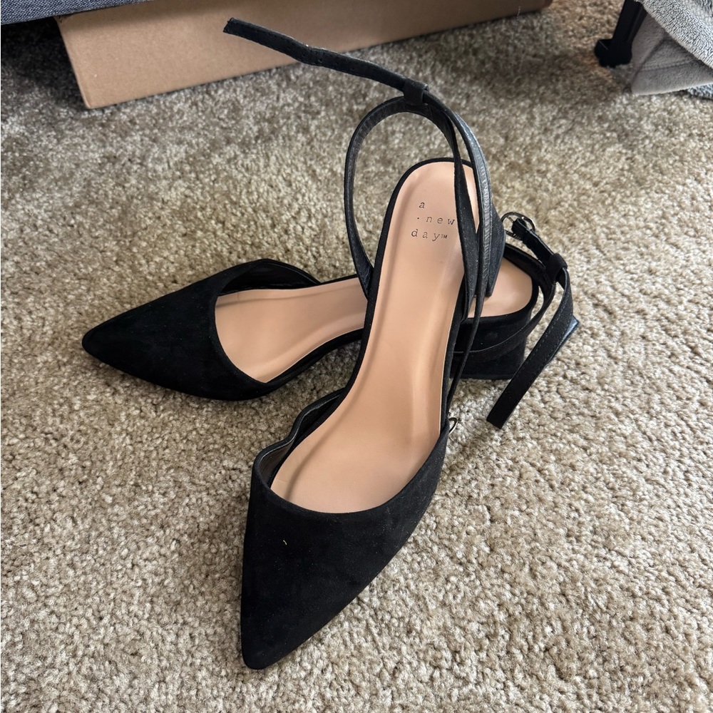 A New Day Elegant Black Heels